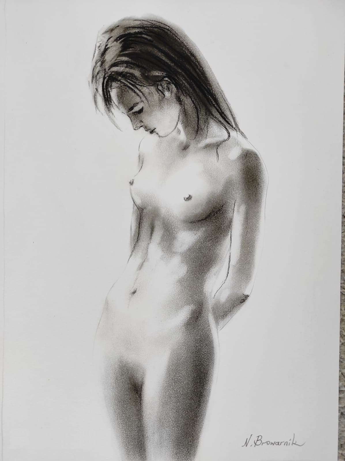 Reflecting Nude