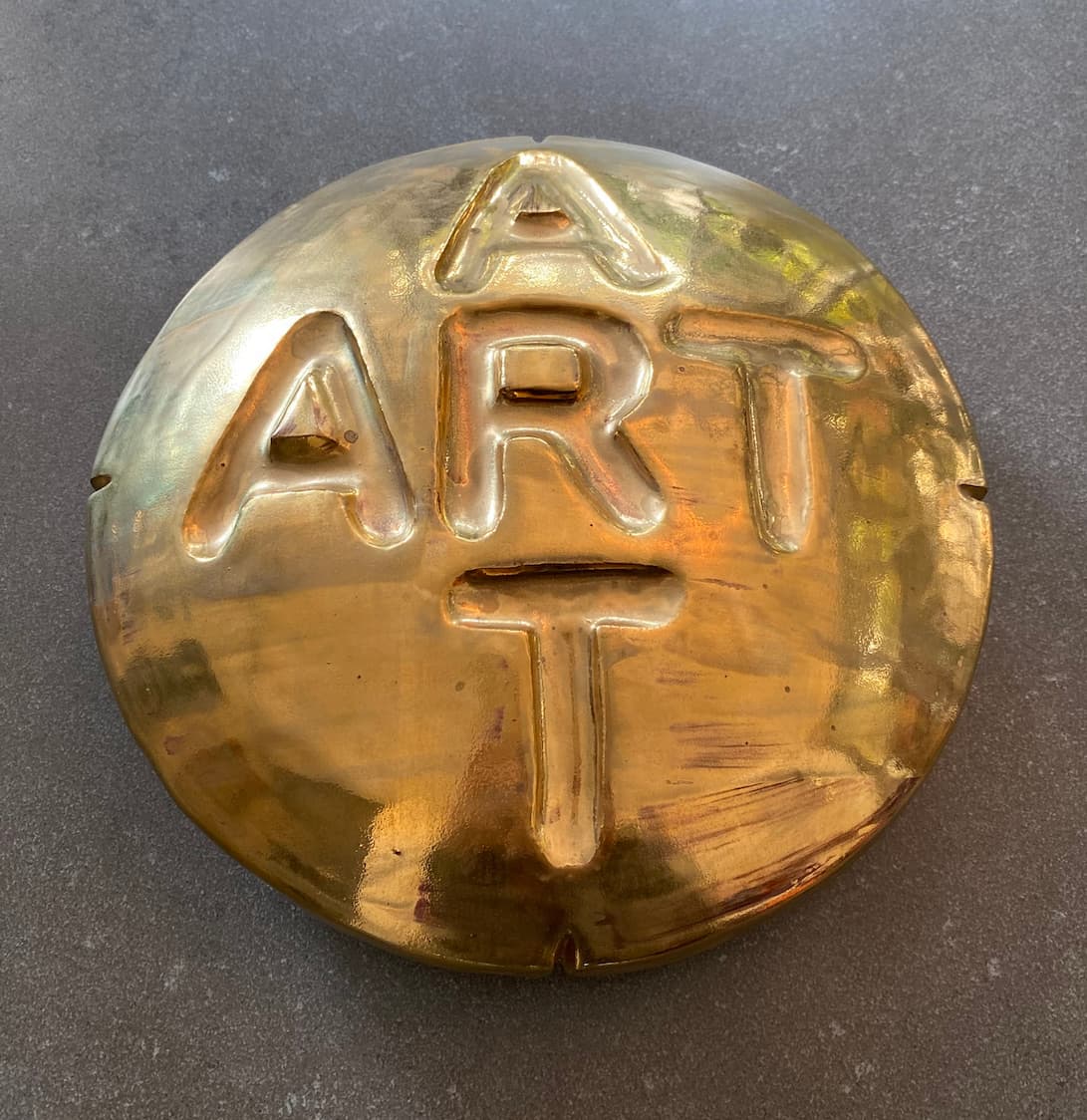 Pill Art 24K Gold