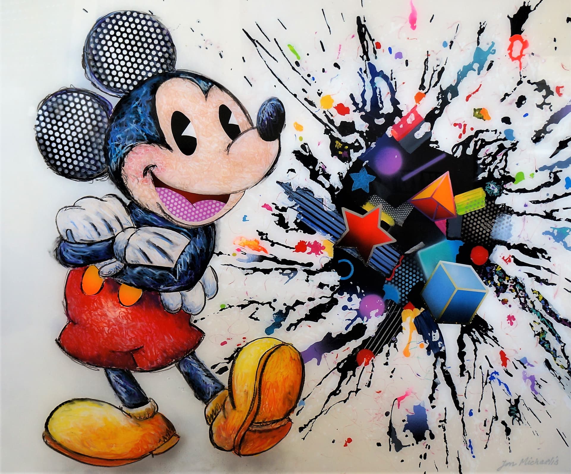 Mickey makes a Splash