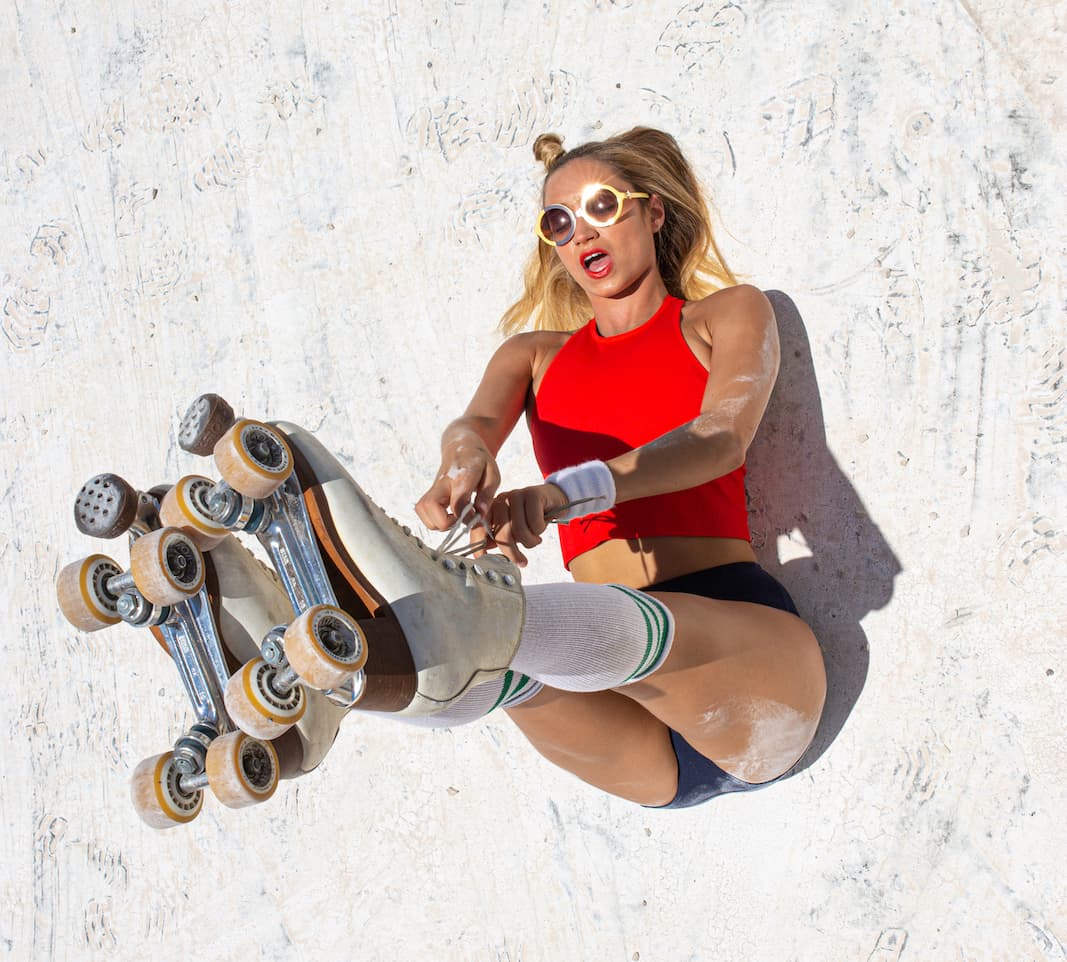 Skates Streching. Limited Edition 1/10