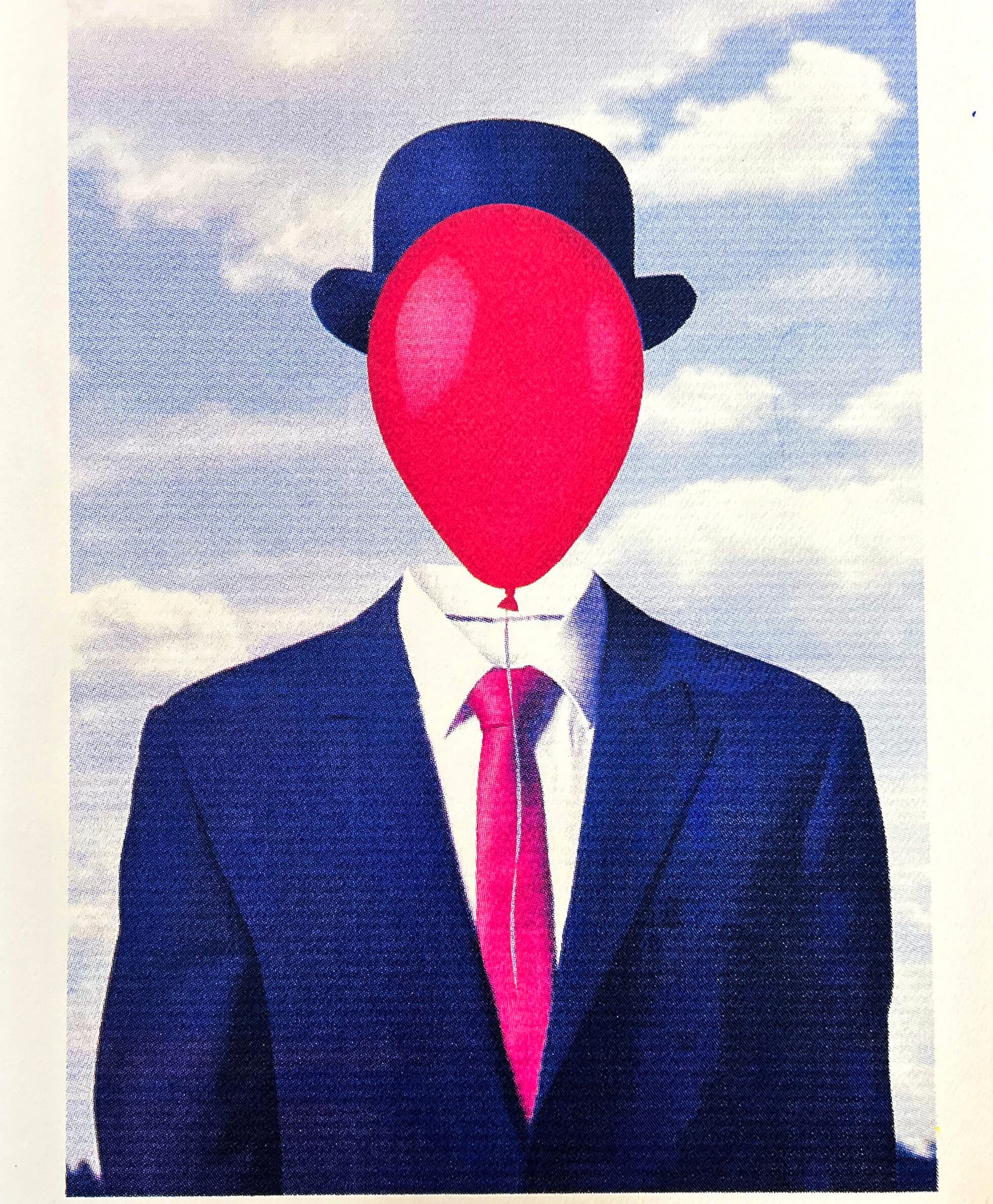 Head with Ballon. Limited Edition 1/10
