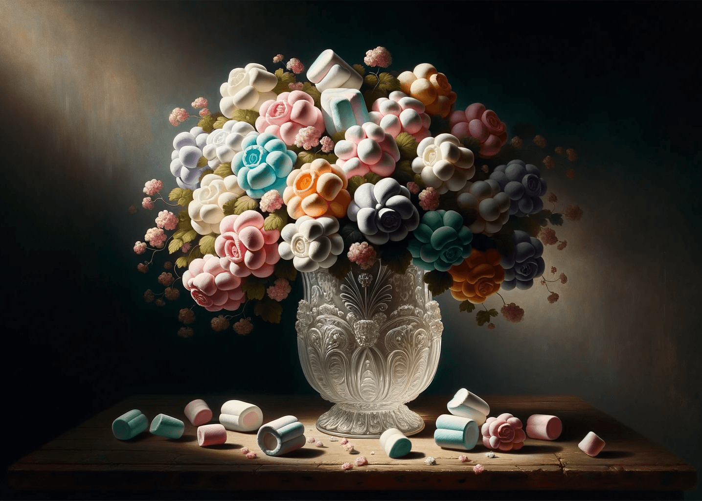 Marshmallow Still Life