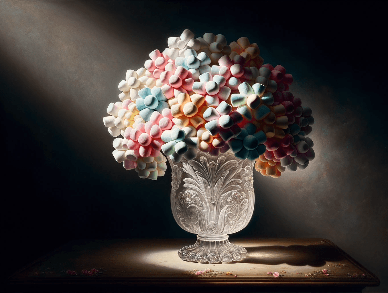 Marshmallow Still Life