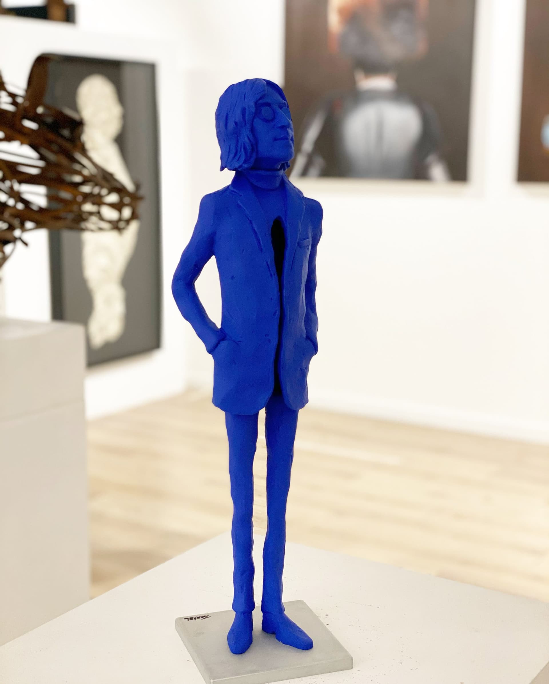 Lennon in Blue